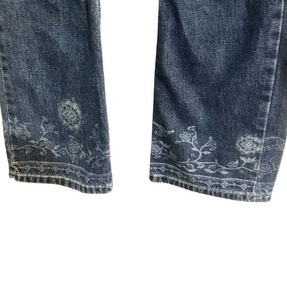 Polo Jean Co. Ralph Lauren Tattoo Flare Leg High Waist Woman Blue Jeans Sz 6 30” - Picture 2 of 9